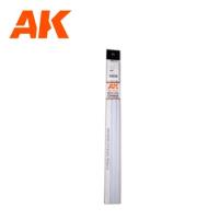 AK Interactive Styrene Strip - 1.00 x 1.00 x 350mm x 10 Units (Special Order)