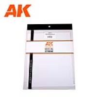 AK Interactive Textured Styrene Sheet - Square Pavement Brick Big - 245 x 195mm x 1 Unit (Special Order)