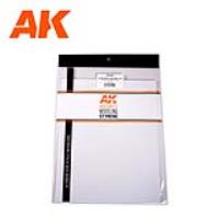 AK Interactive Textured Styrene Sheet - Square Pavement Brick Small - 245 x 195mm x 1 Unit (Special Order)