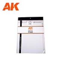 AK Interactive Textured Styrene Sheet - Pavement Spike Brick Sheet - 245x 195mm x 1 Unit (Special Order)