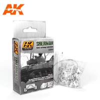 AK Interactive Sherman T54E2 "Cuff Design" Metal Tracks 1/35 (Special Order)