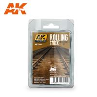 AK Interactive Rolling Stock Weathering Set Train Series (Special Order)