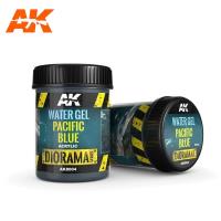 AK Interactive Water Gel Pacific Blue - 250ml (Acrylic) (Special Order)