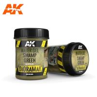 AK Interactive Water Gel Swamp Green Effects - 250ml (Acrylic) (Special Order)