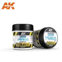 AK Interactive Snow Sprinkles - 100ml (Acrylic) (Special Order)