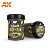 AK Interactive Terrains Asphalt - 250ml (Acrylic) (Special Order)