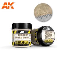 AK Interactive Light & Dry Crackle Effects - 100ml (Acrylic) (Special Order)