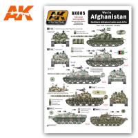 AK Interactive 1/35 War In Afghanistan - Northern Alliance Tanks and AFVs decals (Special Order)