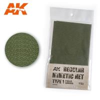 AK Interactive Regular Camouflage Net Type 1 Field Green (Special Order)