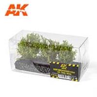 AK Interactive Light Green Bushes 4-6 cm (Special Order)