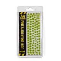 AK Interactive Light Green Tufts 2mm (Special Order)