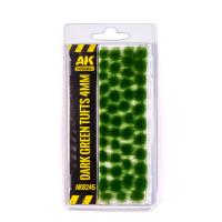 AK Interactive Dark Green Tufts 4mm (Special Order)
