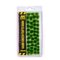 AK Interactive Dark Green Tufts 6mm (Special Order)