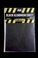 AK Interactive Black Aluminium Sheet 150UM (200×250mm) (Special Order)