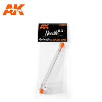 AK Interactive Airbrush Basic Line 0.3mm Needle (Special Order)