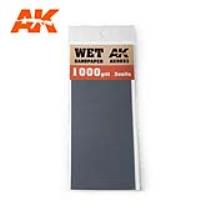 AK Interactive Wet Sandpaper 1000 Grit. 3 units (Special Order)