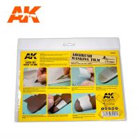 AK Interactive Airbrushing Masking Film (2 Units Size A4) (Special Order)
