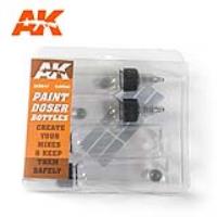AK Interactive Paint Doser Bottles 4x60ml (Special Order)