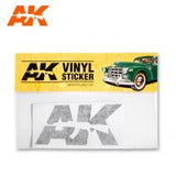 AK Interactive Vinyl Sticker Black (Special Order)