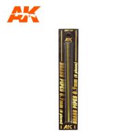AK Interactive BRASS PIPES 0.7mm, 5 units (Special Order)