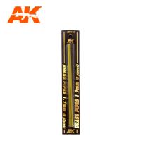 AK Interactive BRASS PIPES 1.7mm, 5 units (Special Order)