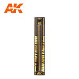 AK Interactive BRASS PIPES 2.0mm, 2 units (Special Order)