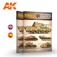 AK Interactive 1944 German Armour In Normandy Camouflage Profile Guide - English (Special Order)