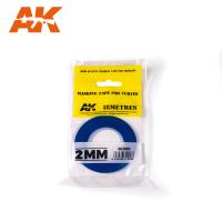 AK Interactive Blue Masking Tape for Curves - 2mm (Special Order)