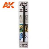 AK Interactive Black Spring 2.5mm (Special Order)