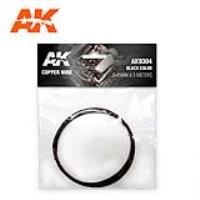 AK Interactive Copper Wire 0.45mm X 5 Meters Black Color (Special Order)