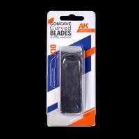 AK Interactive Extra Curved Blades for AK-9545 (10 Units) (Special Order)