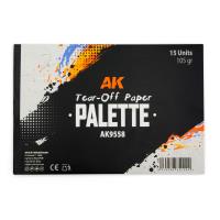 AK Interactive Tear-Off Paper Palette (15 Sheets) (Special Order)