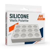 AK Interactive Silicone Wells Palette (Special Order)