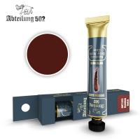 Abteilung502 High Quality Dense Acrylic, Reddish Black (Special Order)