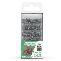 AK Interactive Grass Tufts - Basing Bits (22 Pieces) (Special Order)