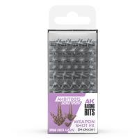 AK Interactive Weapons Shot FX - Basing Bits (54 Pieces) (Special Order)