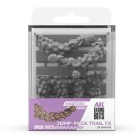AK Interactive Jump-Pack Trail FX - Basing Bits (6 Pieces) (Special Order)