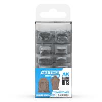 AK Interactive Tombstones - Basing Bits (14 Pieces) (Special Order)