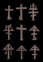 AK Interactive Wood Crosses (Special Order)