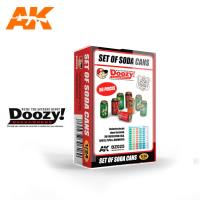 Doozy 1/24 Set Of Soda Cans (Special Order)