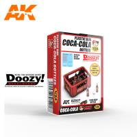 Doozy 1/24 1940-1980's Plastic Box Coca-Cola Bottles (Special Order)