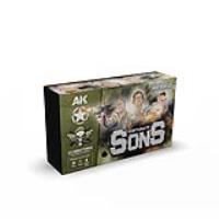 AK Interactive FORTUNATE SONS 101st Airborne Division (10 Miniatures) Figures (Special Order)