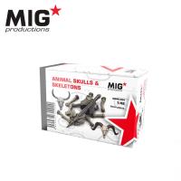 AK Interactive 1/48 Animal Skulls & Skeletons Plastic Model Kit (Special Order)
