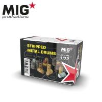 MIG 1/72 Stripped Metal Drums (Special Order)