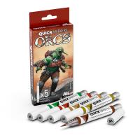 AK Interactive Orcs Quick Markers Set (Special Order)