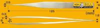 Shimomura Alec Tapered Point Tweezer (Special Order)