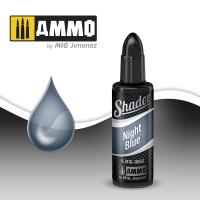 Ammo Mig Acrylic Shader 10ml - Night Blue Shader (Special Order)