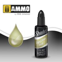 Ammo Mig Acrylic Shader 10ml - Light Olive Drab Shader (Special Order)