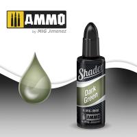 Ammo Mig Acrylic Shader 10ml - Dark Green Shader (Special Order)