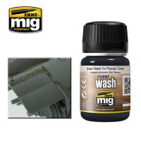 Ammo Mig Blue Enamel Wash for Panzer Grey (Special Order)